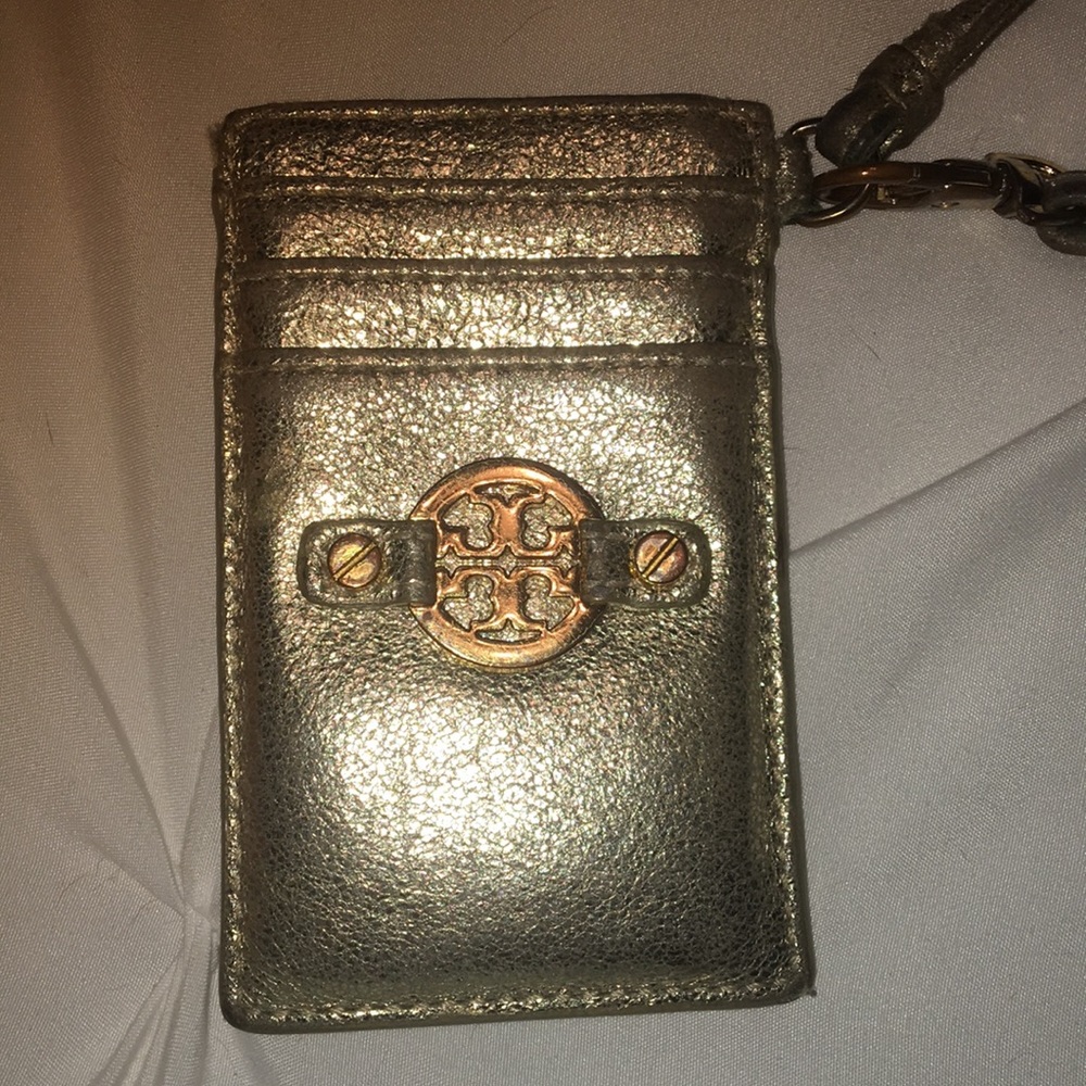 Tory Burch ID holder wristlet